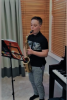 Harry plays sax